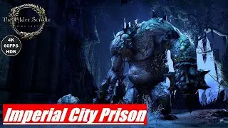 ESO Gameplay 2022 (PC) Dungeons Imperial City Prison [4K 60FPS HDR]