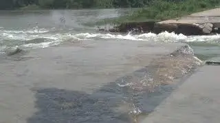 Ramappa lake outflow floods in 2021 #Ramappa Lake # Ramappa Temple