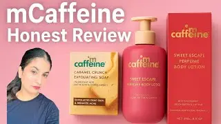 mCaffeine Moisturizer & Soap Honest Review | Soft & Even Skin | Not Sponsored 💧🧼