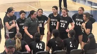 Hamilton girls Win vs Casteel 1/28/25