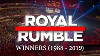 All WWE Royal Rumble winners (1988-2019)