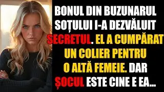 Bonul din buzunarul soțului i-a dezvăluit secretul. El a cumpărat un colier pentru o altă femeie.Dar