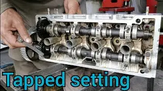 tapped setting 16valve engine