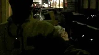 Jaz Flow freestylin to a man drummin on like 8 buckets!!