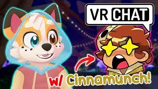 I showed my friend VRCHAT! | VTuber Plays VRCHAT