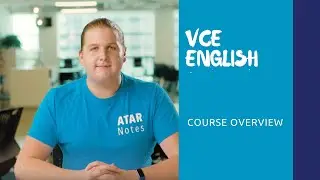 VCE English | Course Overview
