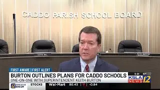 Keith Burton details plans for Caddo Schools as new superintendent