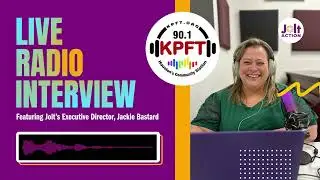 KPFT Houston Radio Interview w/ Jolt's Executive Director, Jackie Bastard
