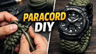 Live DIY Paracord | Custom G-Shock Watch Strap Handmade