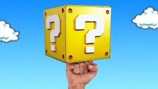 SUPER MARIO QUESTION BLOCK - GAMER DECORATION | Creative Minds