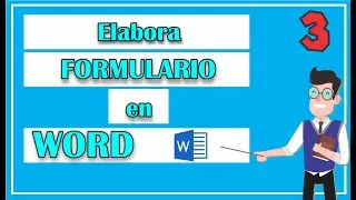 ¿Cómo hacer FORMULARIOS en WORD?