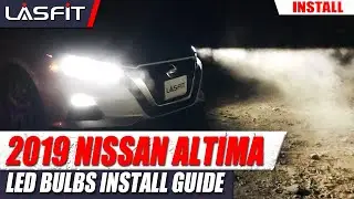 2019 Nissan Altima S | How to install LED headlight bulb turn signals interior lights...