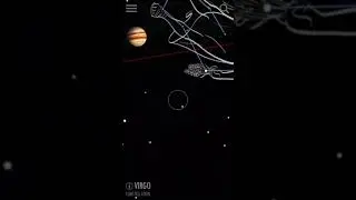 The sky at night using the SkyView Lite app!