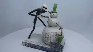 Disney Enesco Traditions Jim Shore Figur: Nightmare Jack und Schneemannn