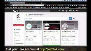 How to do Affiliate marketing product research using Wealthy Affiliate