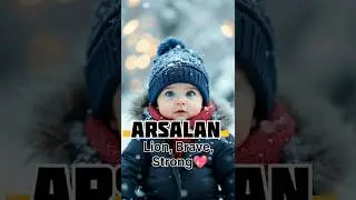 ✨Beautiful Islamic Boys Names with Meanings | Unique Muslim Baby Boy Names 2025💕