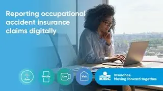Access via Touch and Employer section - Digital declaration KBC occupational accident insurance