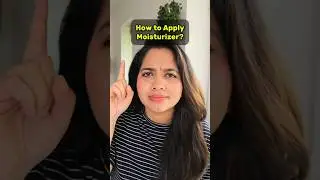 Как правильно наносить увлажняющий крем! #шорты #уходзакожей