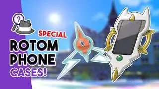 Как получить специальные чехлы для телефонов Rotom в играх Pokemon Scarlet и Violet!
