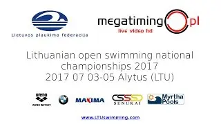 Lithuanian open swimming national championships 2017 - Day 1 - Finals
