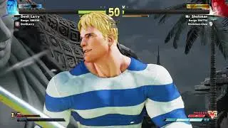 STREET FIGHTER V Devil_Larry (Cody) vs Mr_Shotokan (Vega)