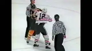 Allen Pedersen Vs Duane Sutter Feb 22nd, 1990