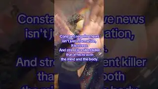 Постоянные негативные новости &mdash; это не просто информация, это стресс.