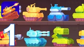 Tank Stars Gameplay Walkthrough Part 1 (IOS/Android)