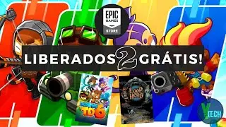 LIBERADOS! 2 JOGOS GR&Aacute;TIS na EPIC GAMES para PC!