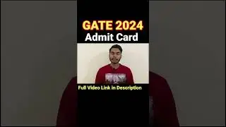 😮😮 #shorts #gate2024 #gateexam2024 #gateadmitcard #gate2023 #gate2022 #gateexam #gatepreparation2024