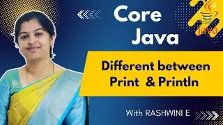 Difference Between print and println in Java | Beginner-Friendly Explanation