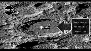 Moretus Crater - NASA Moon Image - Enhanced - 4K
