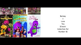 Barney I Love You (Classic Collection for Number 8)