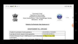 ATOMIC ENERGY -BARC STOREKEEPER NOTIFICATION 2023,SELECTION PROCESS,EXAM PATTERN FULL DETAILS TELUGU