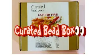 Curated Bead Box- unboxing & Review- Light my Fire Subscription box 📦