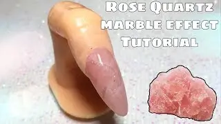 Jednoduch&yacute; Rose Quartz Marble Desing | mramorov&yacute; efekt | Kate Cosmetics