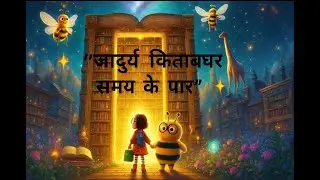 ✨ जादुई किताबघर समय के पार | Magical Library Beyond Time | Adventure Story for Kids ✨