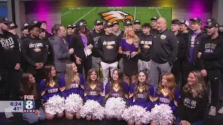 Avon High School football celebrates back-to-back state championship