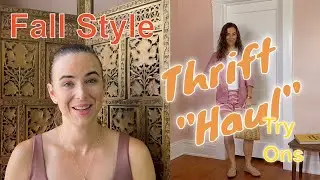 Thrift Haul meets Transitional Fall Style (Plus Fall Trends 2025)
