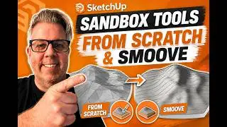 Create & Sculpt Terrain with SketchUp Sandbox Tools
