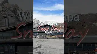 Whakapapa Snow Day Vlog #snow #newzealand #winter #whakapapa #ruapehu #nz #vlog #snowday #travel