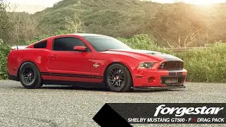 Super Deep F14 Drag Wheels Shelby GT500