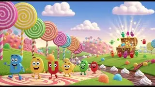 ABC Treasure Hunt in Candy Land 🍭🗺️ | Fun Learning Adventure for Kids | Preschool Educational Video