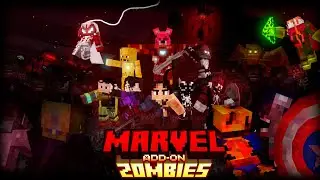 💀MARVEL ZOMBIES EN MINECRAFT💀 - Probamos Addon para PROXIMA REVIEW