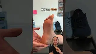 Strap your feet like this if you have heel pain!