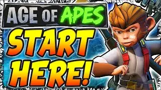AGE OF APES BEGINNERS GUIDE! LEVEL UP FAST IN AGE OF APES! TIPS FOR A PERFECT START IN AGE OF APES!