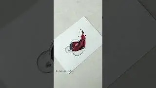 🍷                                   #art #wineart # winepainting