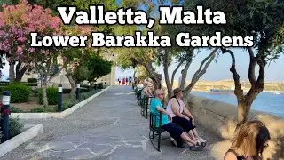 Лучший вид на сад на Мальте 🇲🇹 | Нижние сады Баракка, Валлетта