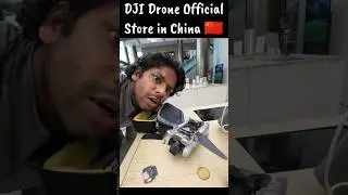 DJI Drone Official Store in China 🇨🇳 | Repair broken drone #shortsfeed #shortvideo