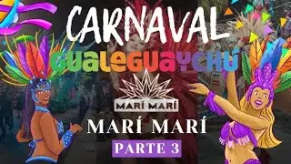 Carnaval de Gualeguaychú 2024. Entre Ríos. ARGENTINA. Parte 3. COMPARSA MARÍ-MARÍ.
